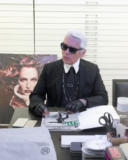 Karl Lagerfeld - Paris 2014. Photo by François Cavelier, for Monocle.