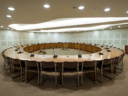 Siège du parti communiste Français - Oscar Niemeyer. © Photo by François Cavelier