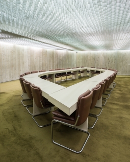 Siège du parti communiste Français - Oscar Niemeyer. © Photo by François Cavelier