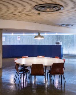 Siège du parti communiste Français - Oscar Niemeyer. © Photo by François Cavelier