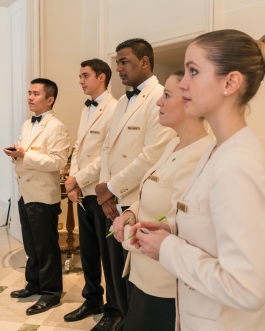 Le Bristol Hotel. Paris © Photo by François Cavelier