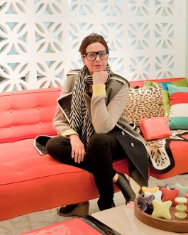 Architect/designer India Mahdavi - Paris, France 2011. © Photo by François Cavelier, for Monocle.