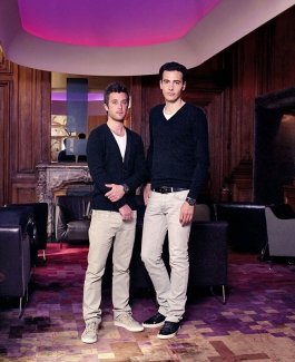 Fashion designer Jean Victor-Meyers Louis Leboiteux - Hotel Plaza Athénée Paris 2012 © Photo by François Cavelier, for Wall Street Journal magazine.