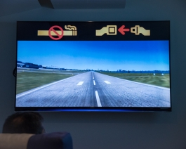 First Airlines. Ikebukuro Tokyo. VR Virtual Reality flight - World's first virtual aviation facility. Photo François Cavelier