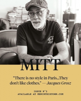 Jacques-Grosz-Paris Men in this town MITT. Photo François Cavelier 