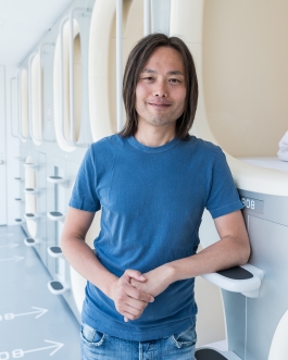 9h Nine Hours Hotel Capsule & Run. Takebashi Chiyoda Tokyo Japan. Architect Akihisa Hirata. Photo by Francois Cavelier for Monocle Magazine