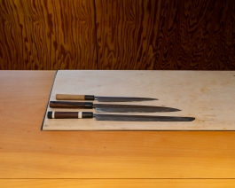 44A2 YOSHIATSU Ebisu Tokyo Chef Yoshiatsu Fukushima traditional styles and innovative elements within the framework of Japanese cuisine. The minimalist interior